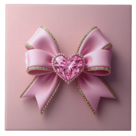 Cute bow Ceramic Tile Fliese