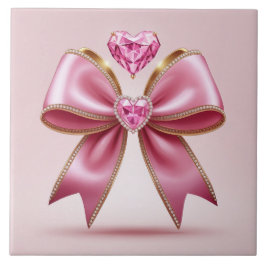 Cute bow Ceramic Tile Fliese