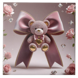 Cute bow Ceramic Tile Fliese