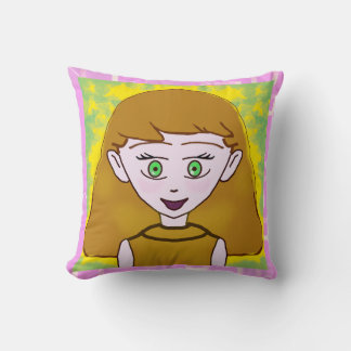 Cute Bowtie Teddy bear and Merry Throw Pillow Kissen