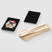 Cute Boxer dog Dog Christmas Nice Tried my Best ( Fächer (Non-assembled)