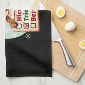 Cute Boxer dog Dog Christmas Nice Tried my Best ( Geschirrtuch (Viertel Falte)