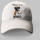 Cute Boxer Mama Brown personalize Truckerkappe