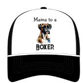 Cute Boxer Mama Brown personalize Truckerkappe