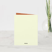Cute bread slice customizable bakery vendors karte (Rückseite)