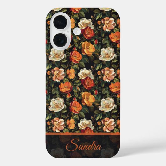 Cute Bridesmaid Gift Rose Name Case-Mate iPhone Hülle (Rückseite)