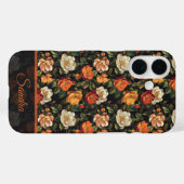 Cute Bridesmaid Gift Rose Name Case-Mate iPhone Hülle (Rückseite (Horizontal))