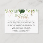 Cute Brontosaurus Dinosaur Bring a Book Insert (Vorderseite)