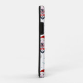 Cute Bull Terrier Dog Christmas Pattern Case-Mate iPhone Hülle (Hinten/Rechts)