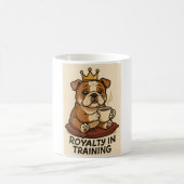 Cute Bulldog Mug Kaffeetasse (Mittel)