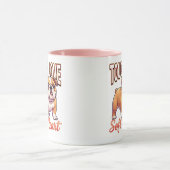 Cute Bulldog Valentine – Tough Love Soft Heart Tasse (Zentrum)