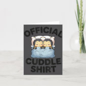 Cute Bumble Bee Couple Cuddle  Karte (Vorderseite)