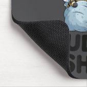 Cute Bumble Bee Couple Cuddle  Mousepad (Ecke)