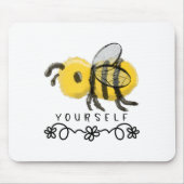 Cute Bumblebee Bee Yourself Mousepad (Vorne)