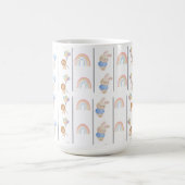 Cute bunny animals pastel kaffeetasse (Mittel)