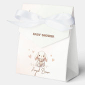 Cute bunny baby shower  geschenkschachtel (Vorderseite)