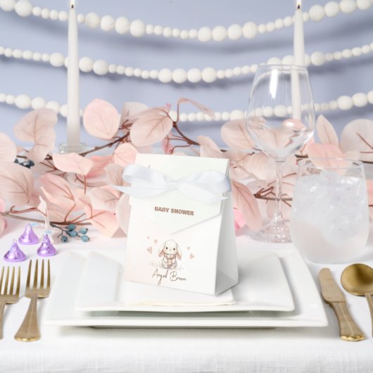 Cute bunny baby shower  geschenkschachtel (Hochzeit)