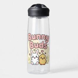 Cute Bunny Buds Easter Water Bottle Trinkflasche