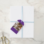 Cute bunny card geschenkanhänger (Mit Garn)