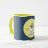 Cute Bunny Cartoon Kids Drinkware Tasse (Vorderseite Links)