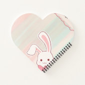 cute bunny diary notebook,  notizblock (Rückseite)