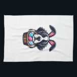 Cute Bunny Ear Saint Bernard Dog Easter Egg Owner  Geschirrtuch<br><div class="desc">Cute Bunny Ear Saint Bernard Dog Easter Egg Owner Lover Mom T-Shirt</div>