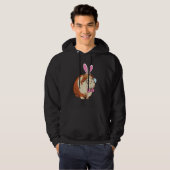 Cute Bunny Guinea Pig Hoodie (Vorne ganz)