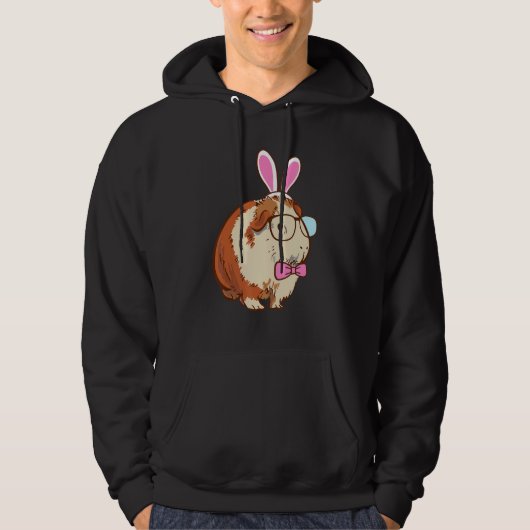 Cute Bunny Guinea Pig Hoodie (Vorderseite)