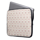 Cute bunny laptop case (Vorderseite Links)