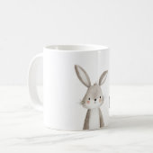 Cute Bunny Love Kaffeetasse (Vorderseite Links)