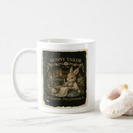 Cute Bunny Tailor Vintage Fashion Bunny Kaffeetasse