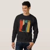 Cute Burmese Cat Sweatshirt (Vorne ganz)