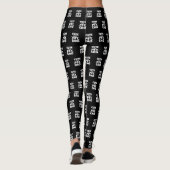 Cute But Psycho Leggings (Rückseite)