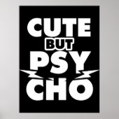 Cute But Psycho Poster (Vorne)