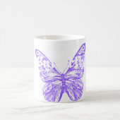 cute butterfly art design  kaffeetasse (Mittel)