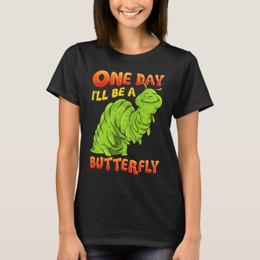 Cute Butterfly Caterpillar Top for Girls with Sayi (Vorderseite)