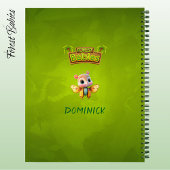 Cute Butterfly Girl Jungle Welcome Wildlife Fun 🦋 Notizblock