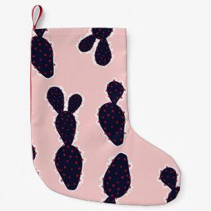 Cute cactus seamless pattern sweet mood and tone,  kleiner weihnachtsstrumpf