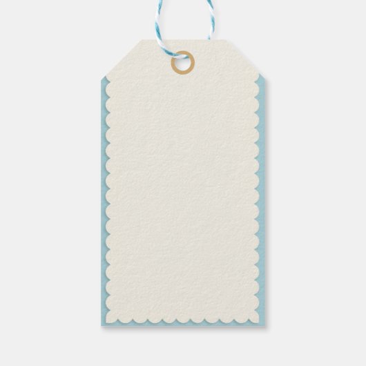 Cute Cake and Cupcakes Geschenkanhänger (Rückseite)