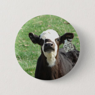 Cute Calf Button