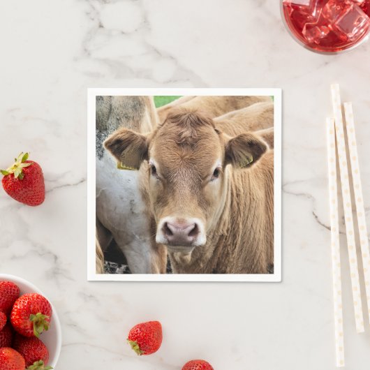 CUTE CALF SERVIETTE (Beispiel)