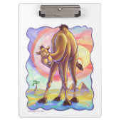 Cute Camel Office Requories Klemmbrett (Vorderseite)
