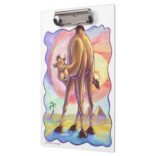 Cute Camel Office Requories Klemmbrett (Links)