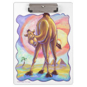 Cute Camel Office Requories Klemmbrett (Vorderseite)