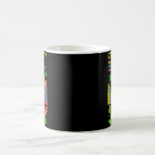 Cute Can I Lick It Dino Periodic Table Science Hum Kaffeetasse (Mittel)