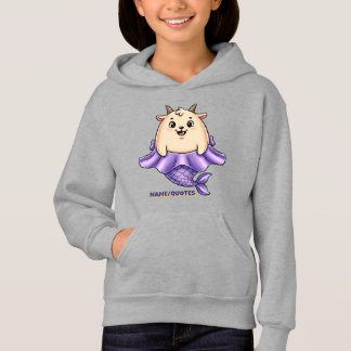 Cute Capricorn Cartoon – Whimsical Zodiac Hoodie