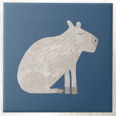 Cute Capybara  Fliese