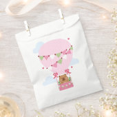 Cute Capybara Hot Air Balloon Favor Bag Geschenktütchen (Ausgeschnitten)