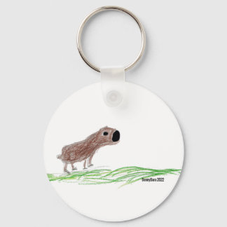 Cute Capybara Keychain Schlüsselanhänger