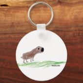 Cute Capybara Keychain Schlüsselanhänger (Vorderseite)